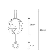 Globe music box dimensions Severina Kids