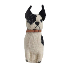 Severina Kids Hugo hand knitted dog tan collar