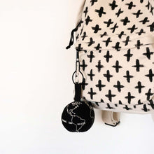 Crosses Handpainted Backpack + Globe