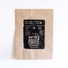 Original Art Plane ticket