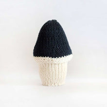 Black Hand Knitted Mushroom - Severina Kids
