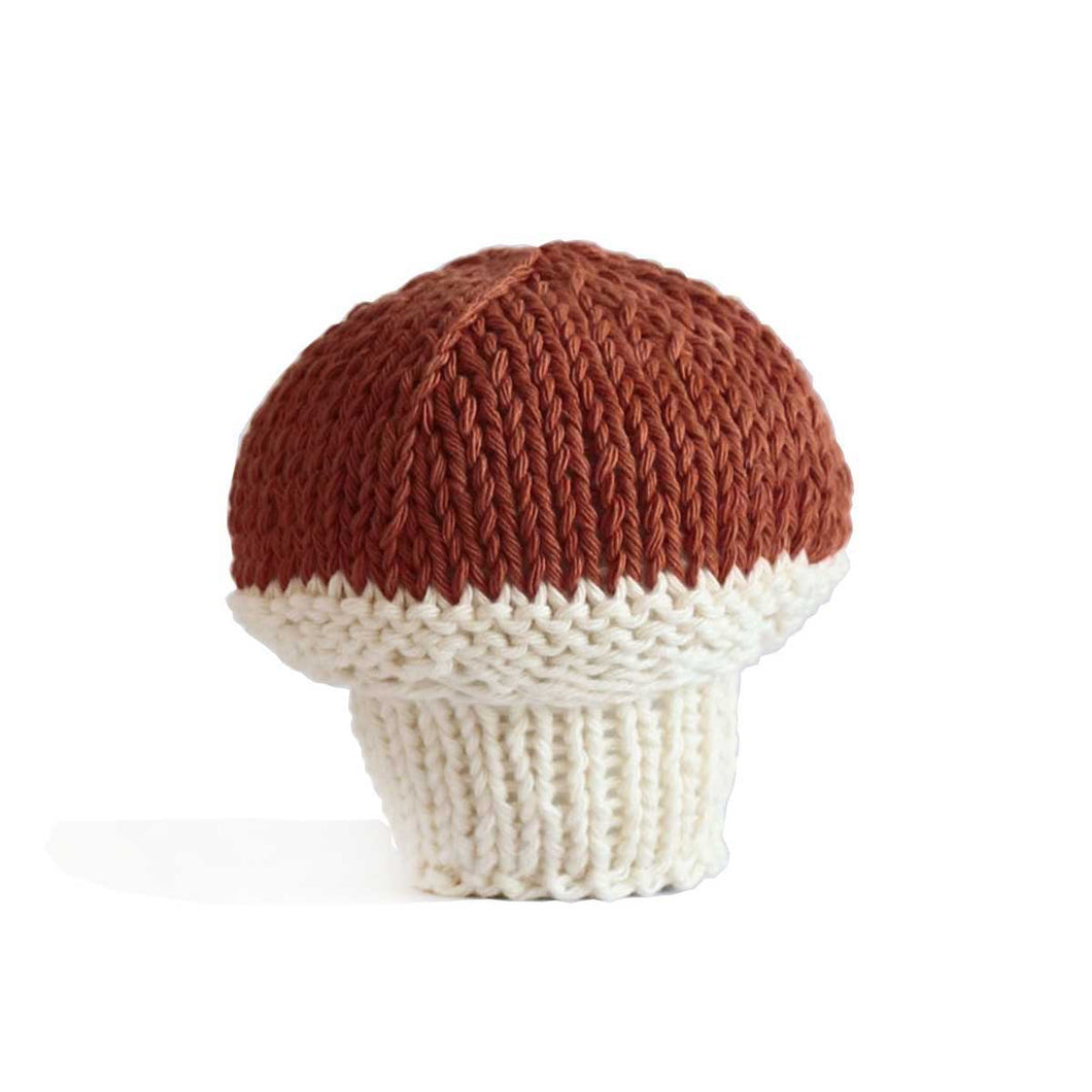 Small Brown knitted mushroom Severina Kids