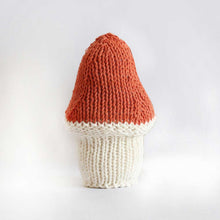 Terracotta Hand Knitted Mushroom - Severina Kids