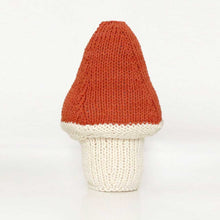 Terracotta Hand Knitted Mushroom - Severina Kids