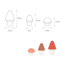 Terracotta Hand Knitted Mushroom - Severina Kids
