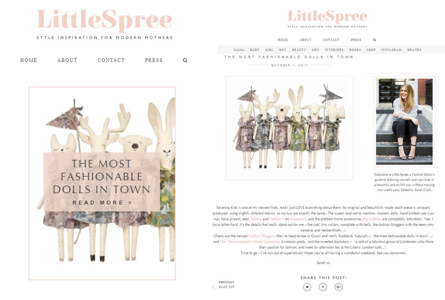 LittleSpree, October 2017, UK