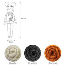 Organic cotton doll dimensions - Severina Kids