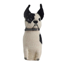 Severina Kids Hugo hand knitted dog black collar
