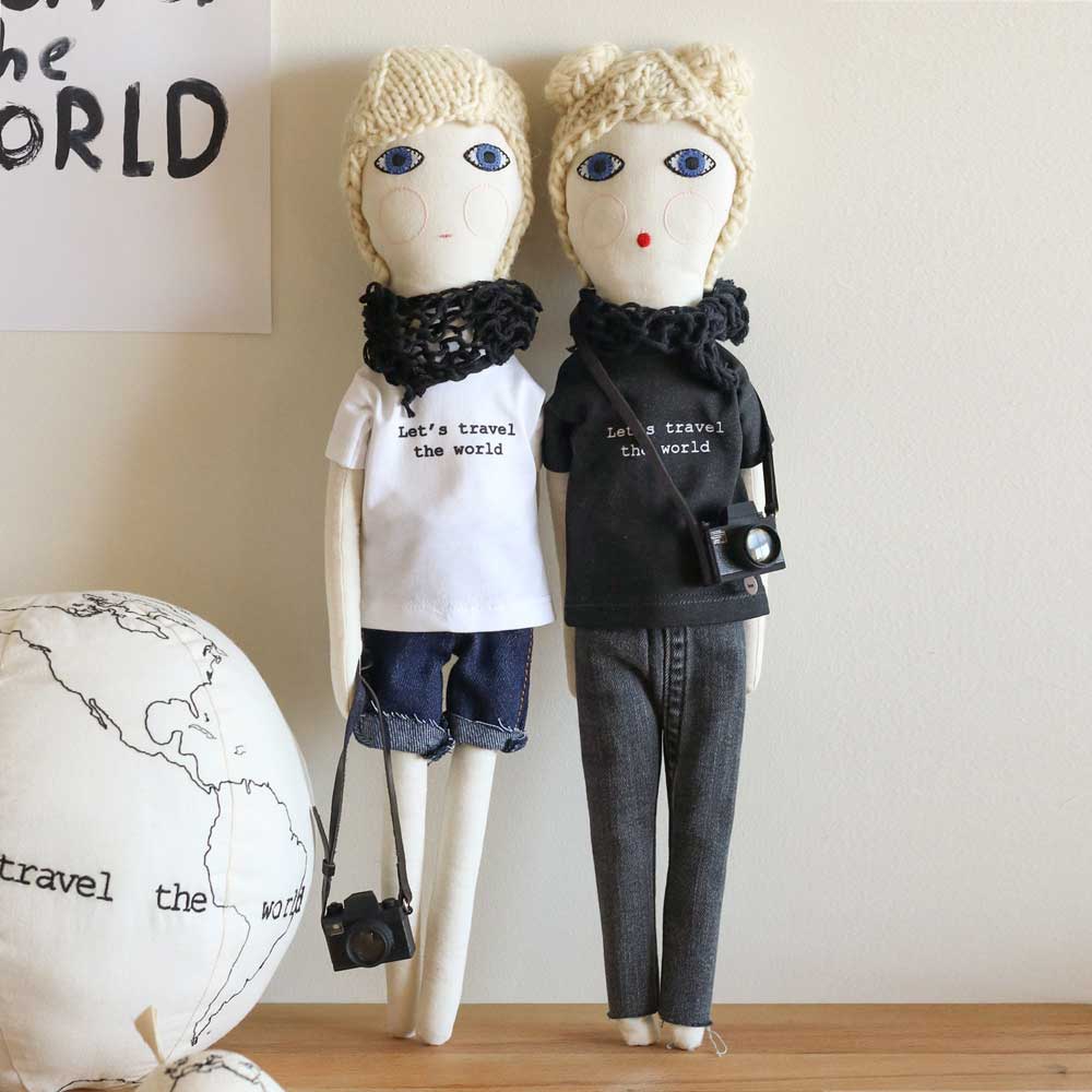 Organic cotton Doll blond - Severina Kids
