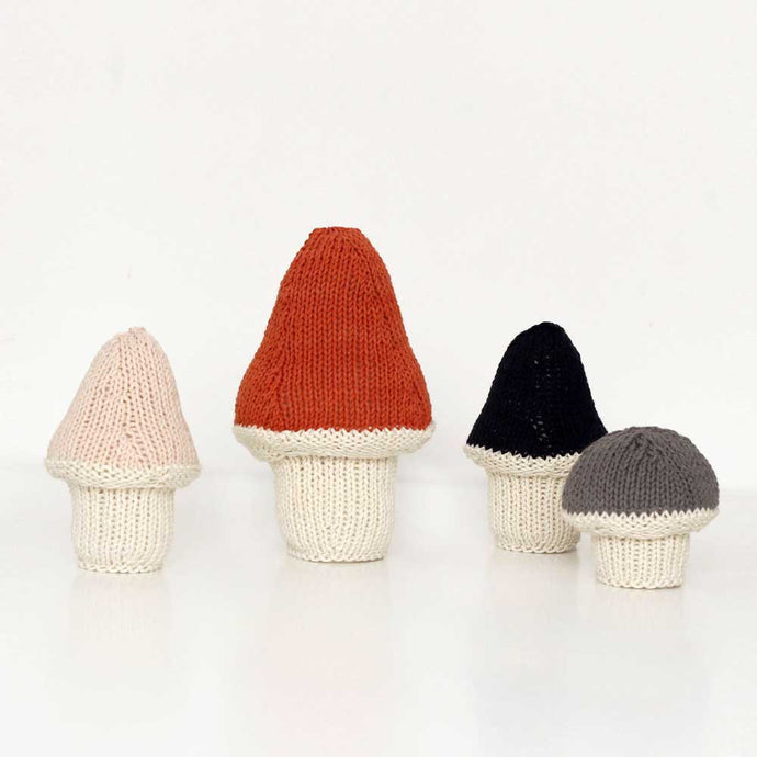 Hand Knitted Mushrooms - Severina Kids